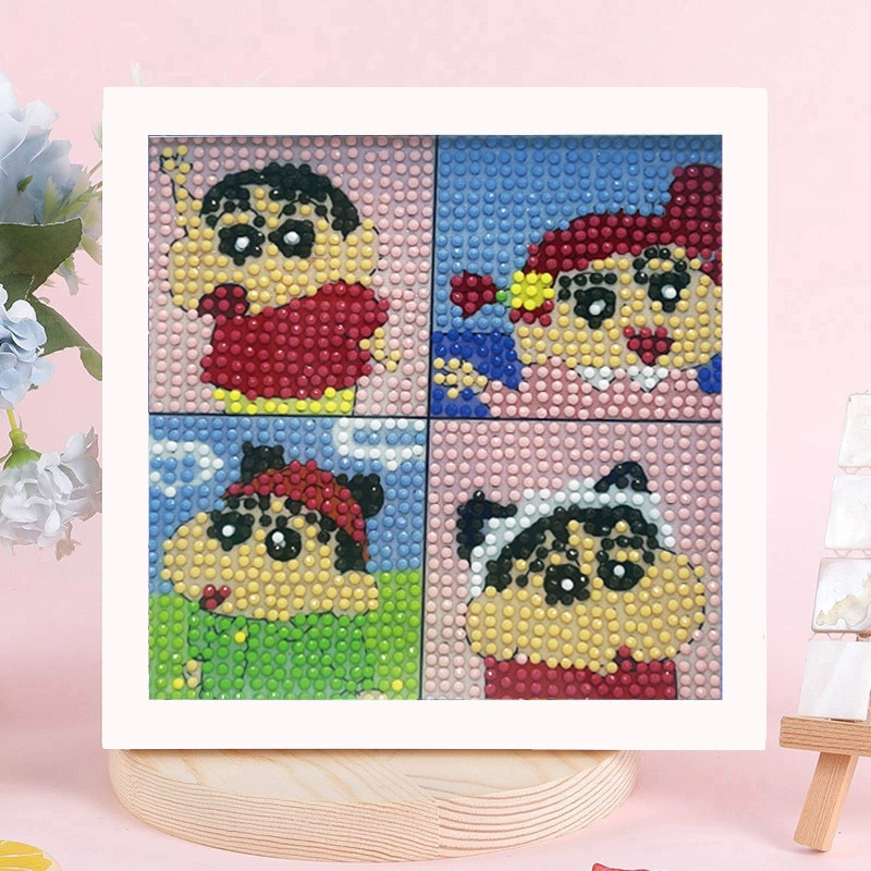 Мультяшная умная игрушка, DIY, новая коллекция, детское handmade diy, украшенная бриллиантами