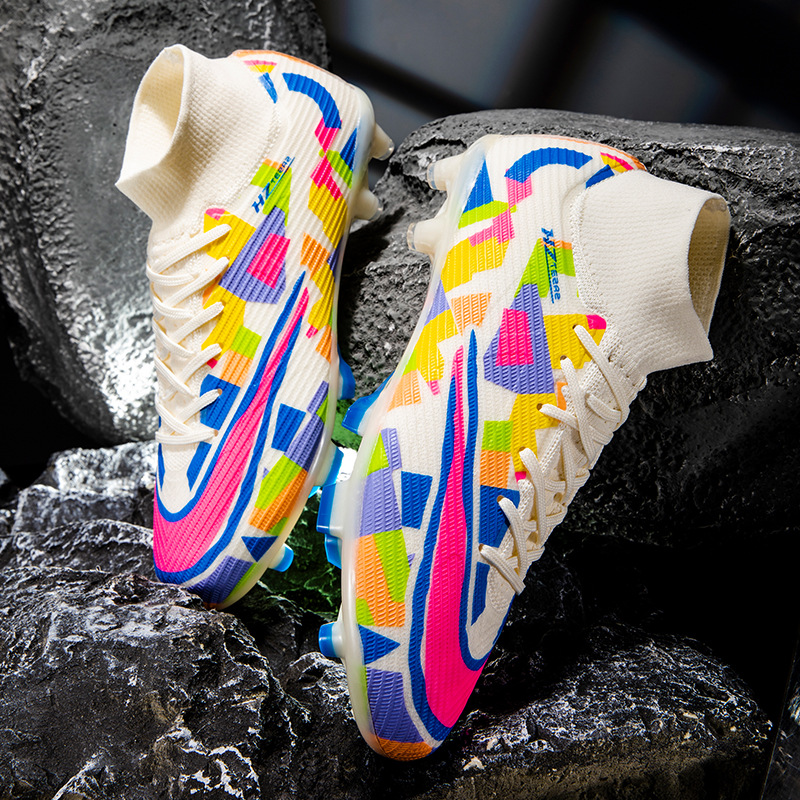 Putian transfronterizo zapatos de fútbol juvenil estudiantes césped clavos hombres y mujeres zapatos de entrenamiento de fútbol