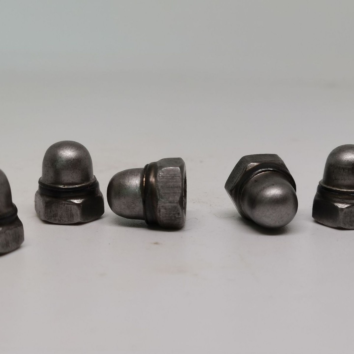 创标供应一体尼龙防松盖帽M5M6M8袋帽（）加固连接件尼龙防松帽