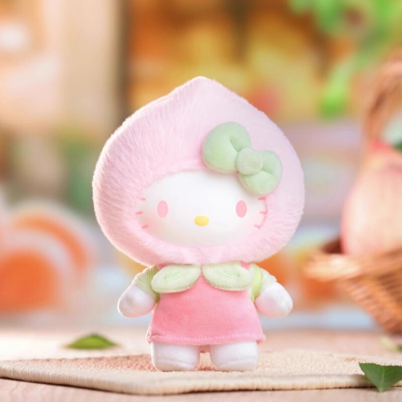 本物のサンリオハローキティフルーティーパラダイスシリーズぬいぐるみブラインドボックストレンディなフィギュアかわいい人形装飾品卸売|undefined