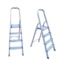 厂家直供质能梯子家用梯折叠踏板人字梯铝合金加厚室内楼梯扶梯