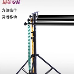 Manual background frame background axis scroll lift stand scroll lift mechanism background crossbar light stand manual background axis