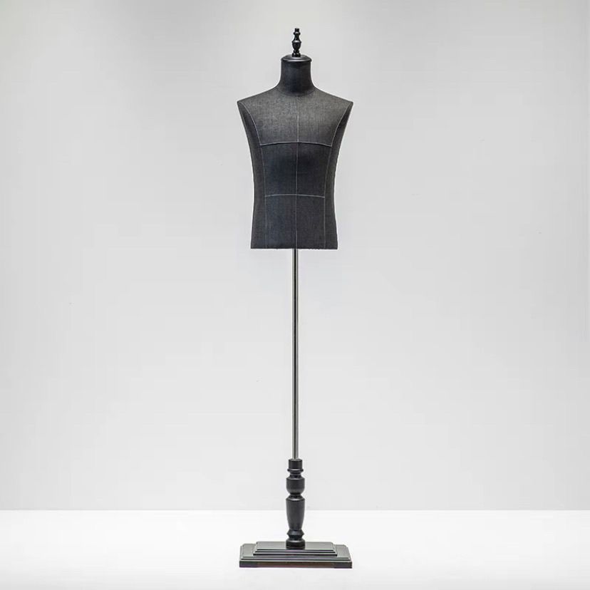 Maniquí Masculino de Busto de Polietileno para Tienda de Ropa