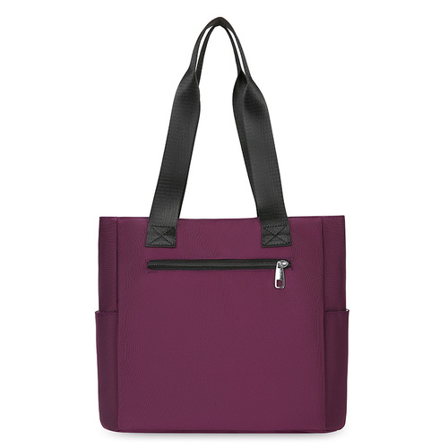 Mom's Bag Women's Nylon Single Strap Fashion Large Capacity Handbag Oxford Cloth Tote Bag