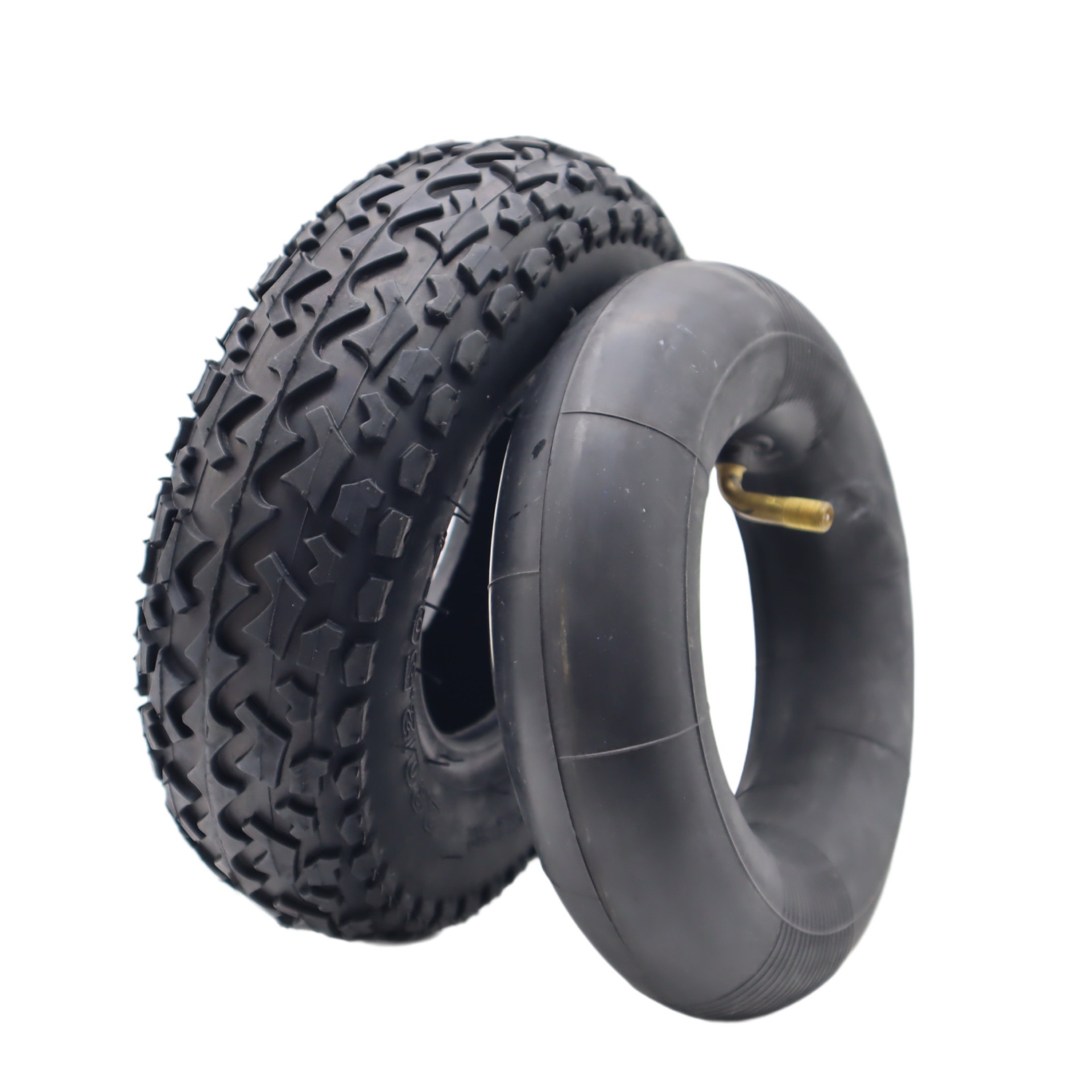 9英寸2.80/2.50-4内外胎越野花纹电动四轮车老年代步车充气胎