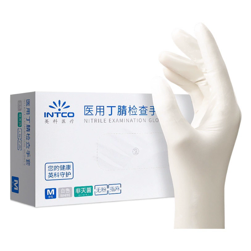 Инке медицинские нитриловые перчатки одноразовые резиновые латексные медицинские хирургические осмотры Dingqing кейтеринг красоты оптовая продажа