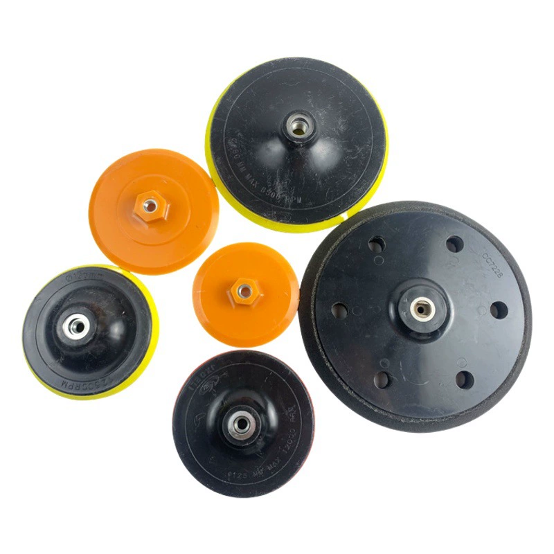 3-9 дюймов электрический пластиковый полировальный диск самоклеящаяся наждачная бумага присоска угловая шлифовальная машина настенный шлифовальный станок липкий диск полировальный диск