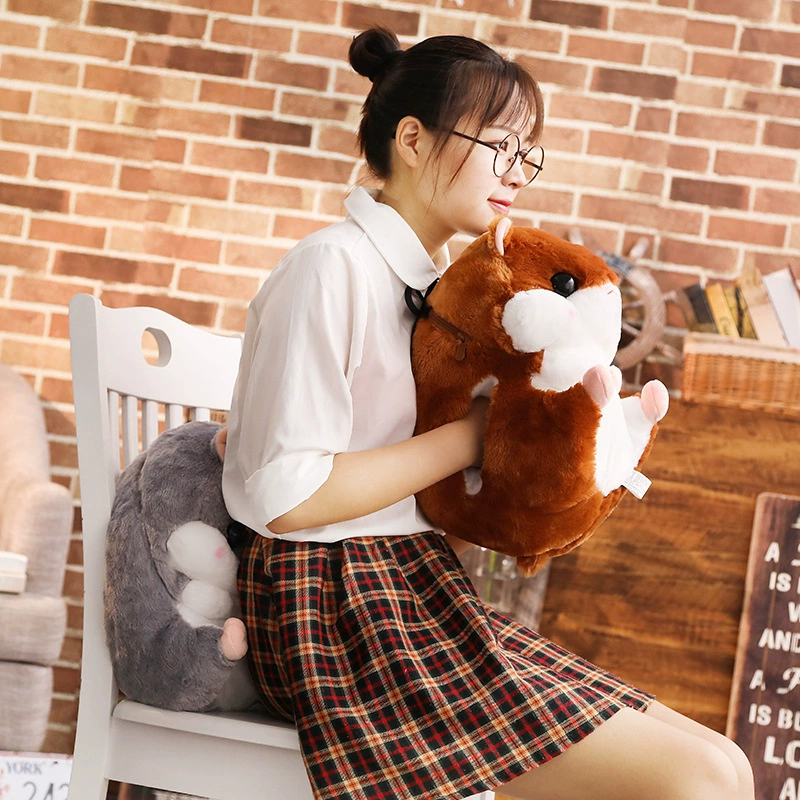 Многофункциональное одеяло-подушка «три в одном», подушка для рук, летнее одеяло для автомобильного кондиционера, милая плюшевая игрушка-подушка в виде хомяка