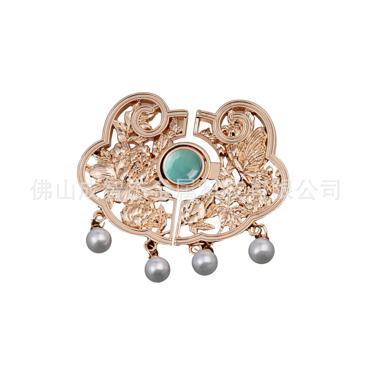 如意汉服子母扣系列10款 国风礼服马面裙汉元素立襟吉祥对扣盘扣