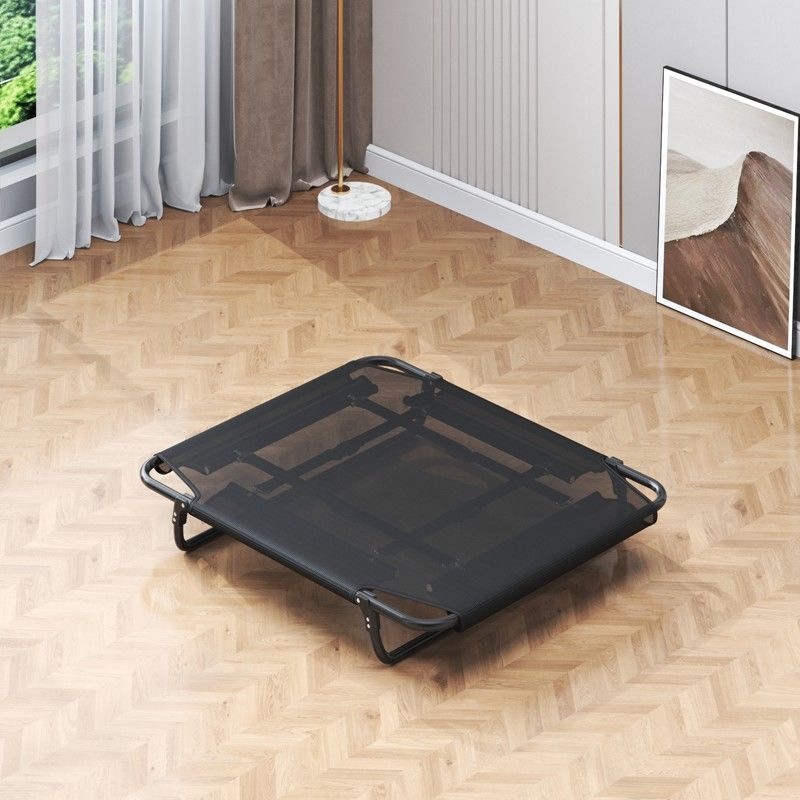 Cama Plegable para Mascotas Metal Desmontable Lavable para Perros