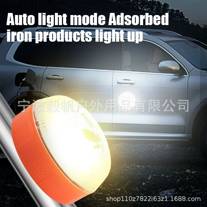 Сильный магнитный индукционный дорожный сигнализатор рабочий свет домашний автомобиль неисправный свет белый свет аварийный свет желтый свет зарядка