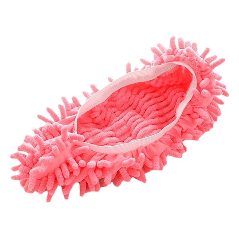 Factory Ready-Made Chenille Shoe Covers, Floor Cleaning Slippers, Lazy Slippers, Available in Multiple Colors, Single Price