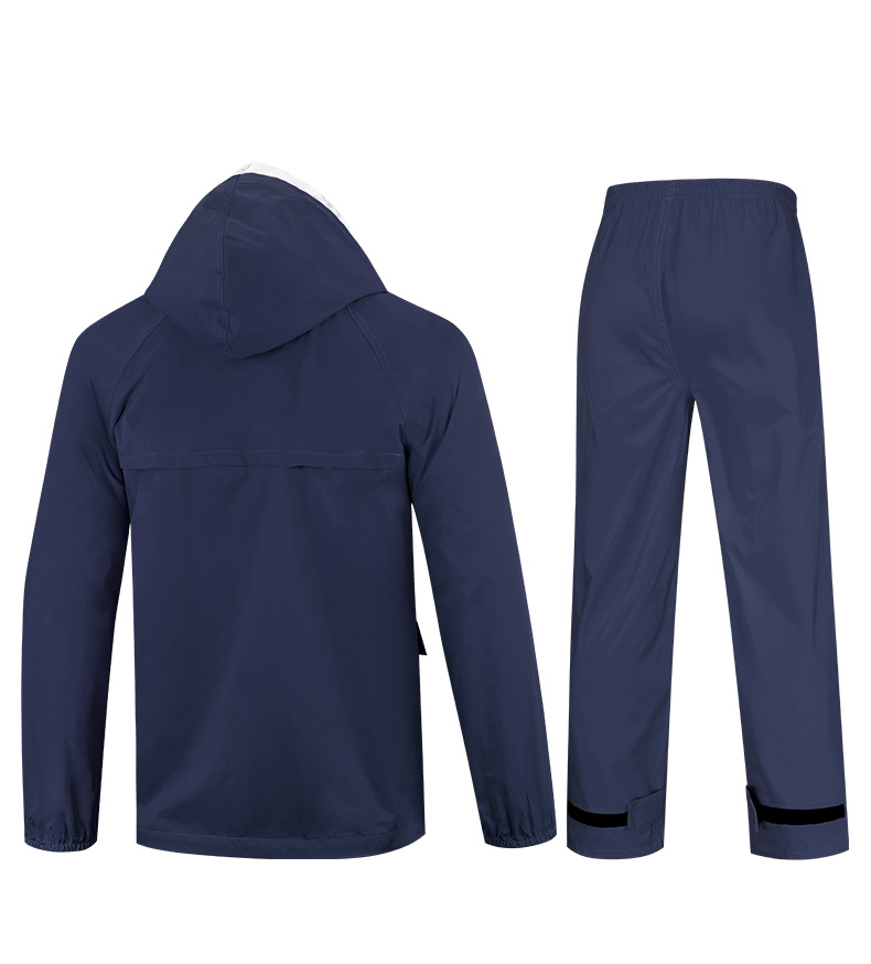 Bộ áo mưa golf PGM chống bão nam, áo khoác + quần chống nước ngoài trời — Nữ YF481-màu xanh nước biển (áo khoác + quần), YF482 nam-Màu Đỏ Cam (áo khoác + quần), Nữ YF481-Màu đỏ cam (áo khoác + quần), YF482 nam-màu xanh nước biển (Áo khoác + quần) chi tiết 8