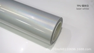 Car paint protective film, Film, Metallic Paint, Full Range - tpu-laser-white-15215m