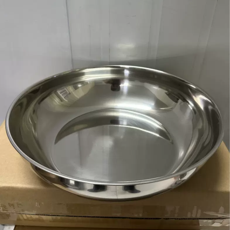 无磁加厚32CM不锈钢盆和面盆火锅家用厨房打蛋盆洗菜洗脸洗米商用