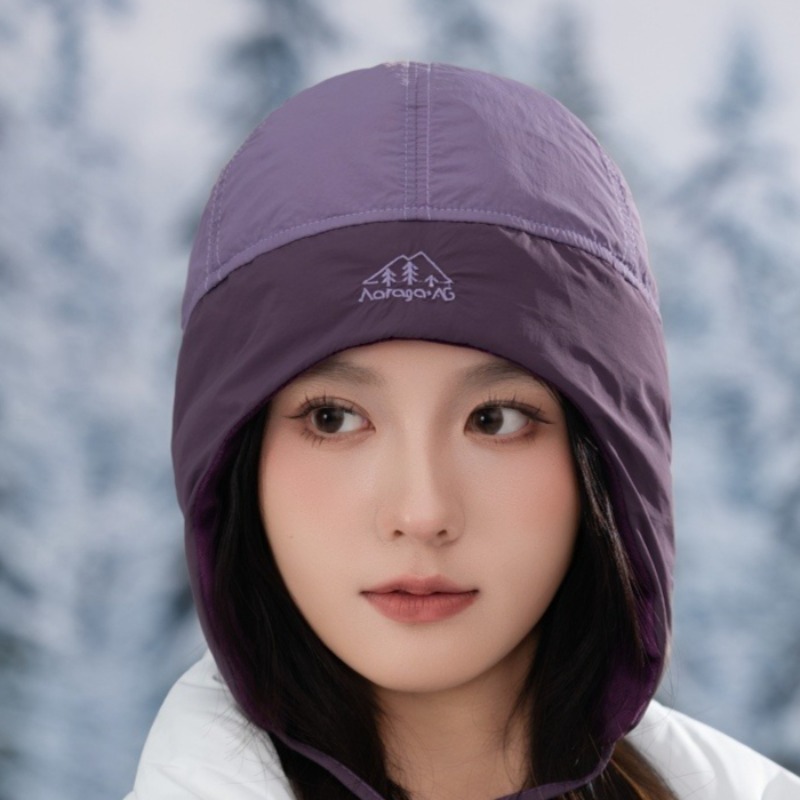 雷锋帽女士冬季加厚保暖护耳帽子户外骑行防寒滑雪加厚帽|undefined