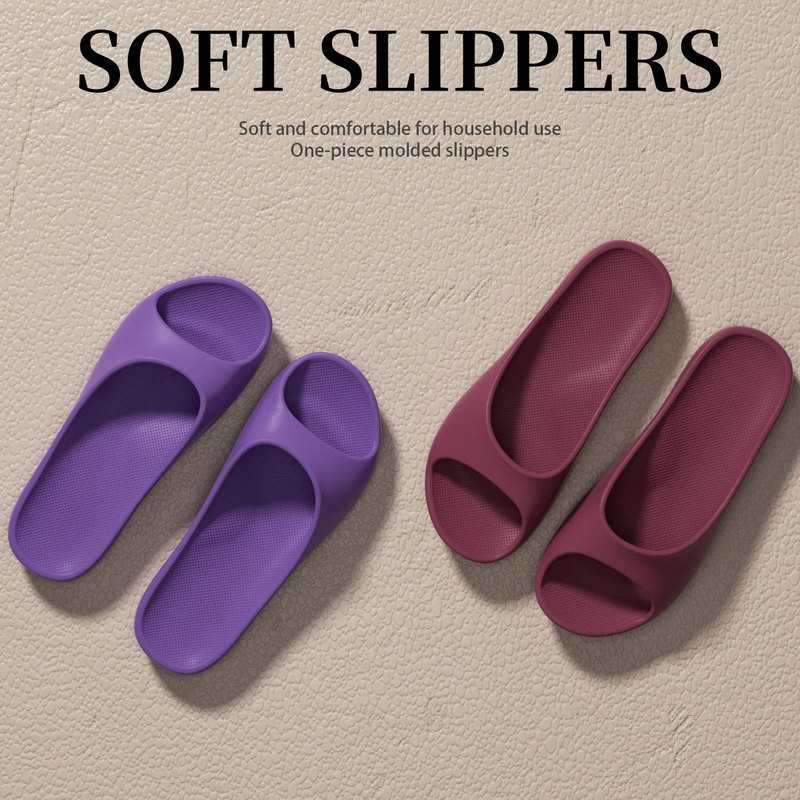 Slim Waist Sandals for Women, Fashionable Home Wear, 2026 Summer New Model, Indoor Non-Slip Soft Sole Lightweight Silent Slippers Wholesale