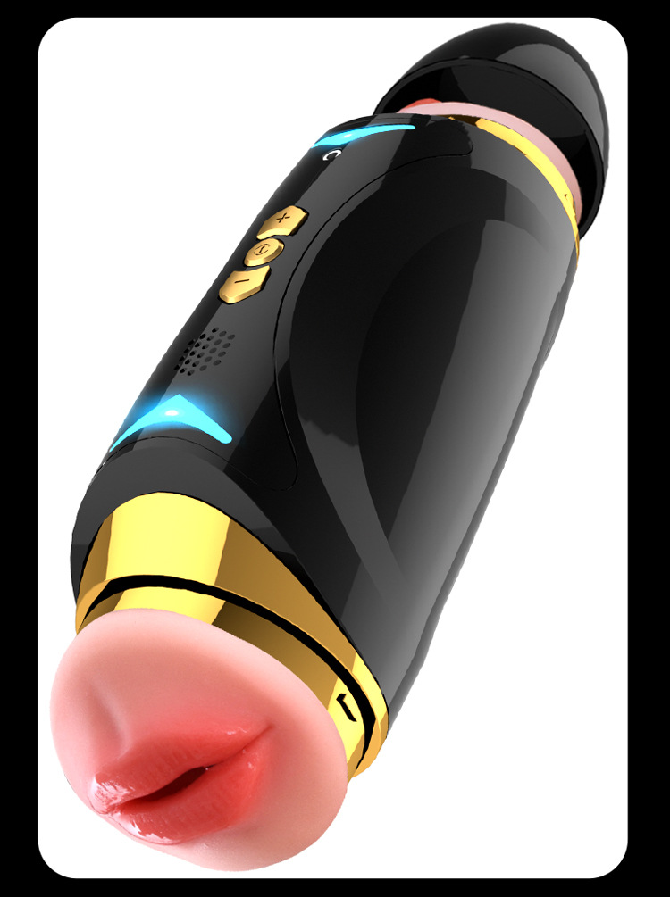Jiuai Double-Headed Automatic Retractable Electric Male Masturbator with TPE Sleeve — detail image 13