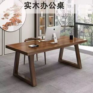 Pure Solid Wood Computer Desk Rectangular Desk Children's Study Table Simple Desk Home Bedroom Living Room Writing Desk