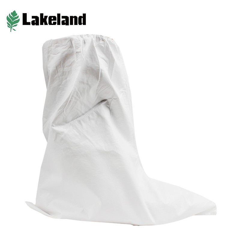 雷克兰鞋套AMN903 无底 防滑防水防化耐油高帮脚套疾控靴套