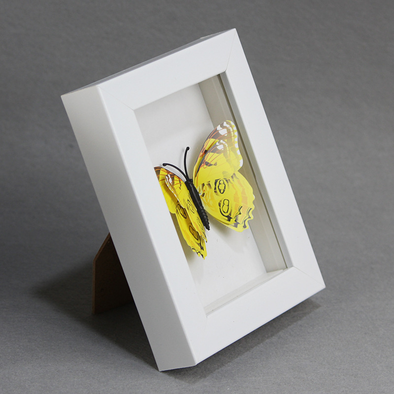 Hollow photo frame specimen frame nail photo frame three-dimensional picture frame DIY frame crafts photo frame