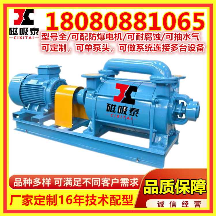 2SK3水环式真空泵7.5KW水环泵成都真空泵机组系统-0.97MPa