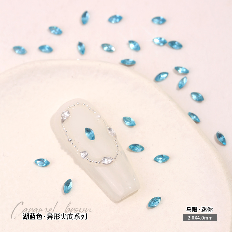 말 눈 2x4mm 싱글
