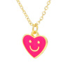 Brand jewelry, pendant heart shaped, necklace, chain for key bag 