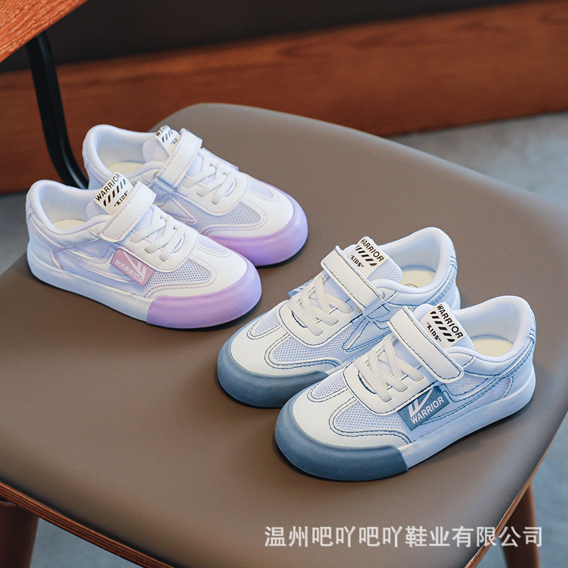 回力童鞋透氣網面女童運動鞋2022春秋新款兒童鞋子夏季小白鞋網鞋