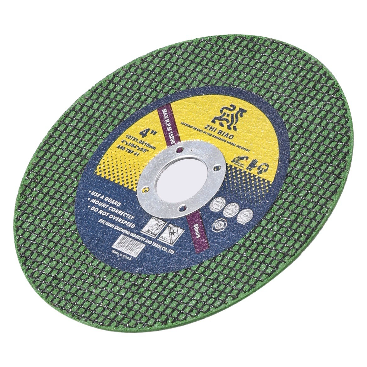 Оптовая Продажа с фабрики 107*1,0*16 отрезной диск из нержавеющей стали угловая шлифовальная машина отрезной диск шлифовальный круг с двойной сеткой