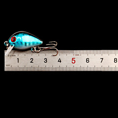 路亞餌 1.6克微物米諾路亞餌魚餌硬餌迷你小胖搖滾漁具仿生魚餌