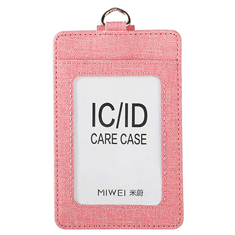 Porta Tarjetas de Tela con Cordón Retráctil para Identificación, Tarjeta de Trabajo, Tarjeta de Empleado, Ranuras Dobles para Tarjetas, Porta Tarjetas de Invitados con Hebilla Deslizante.