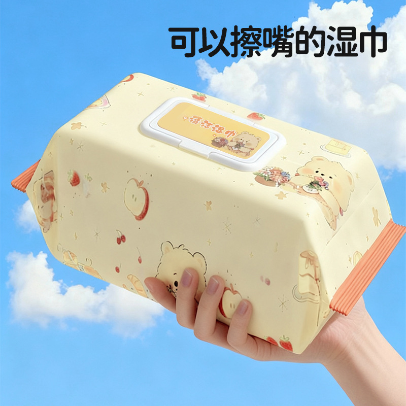 Baby Wipes, Thickened Large Wet Wipes for Hands and Mouth, Special for Babies and Toddlers, Gentle and Skin-Friendly for Newborns