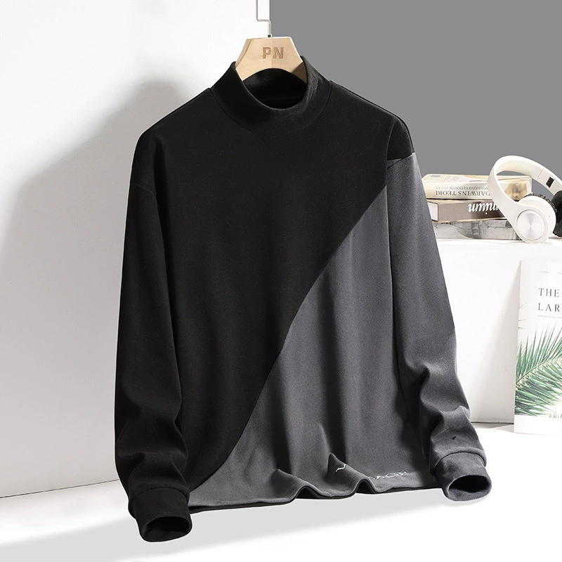 Осенняя и зимняя дикая половина высокого воротничка