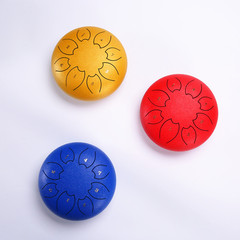 New ethereal drum 6-inch 8-tone steel tongue drum percussion instrument hollow drum drum forgetfulness drum sound tongue drum