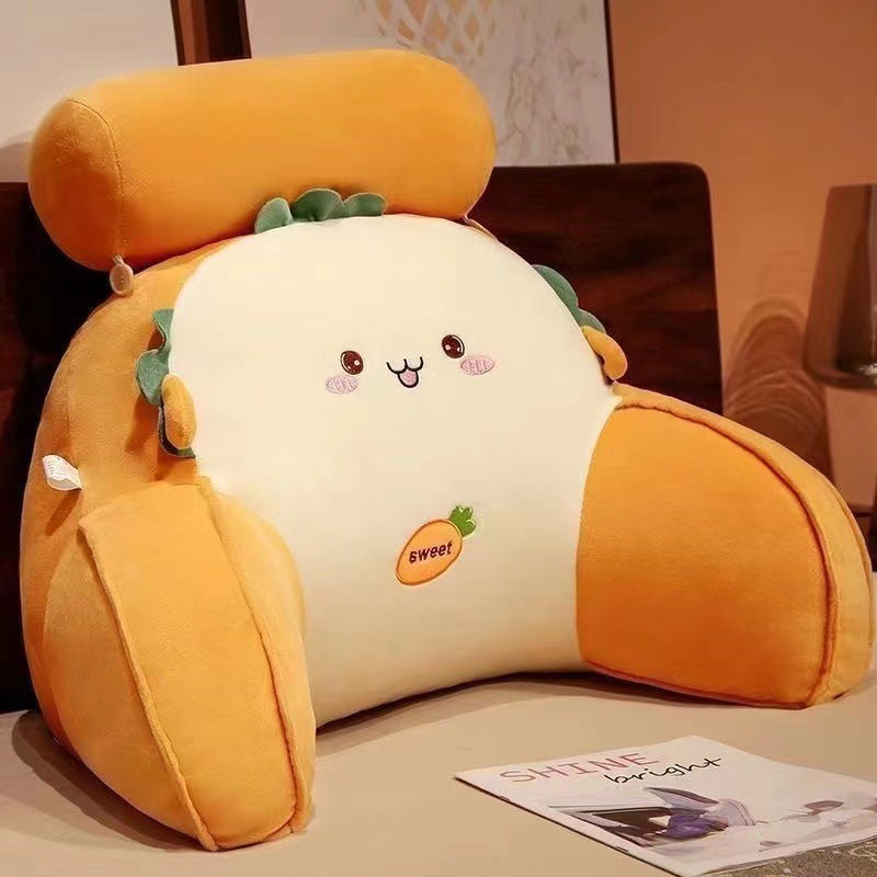 Bedside Soft Bag Backrest Sofa Cushion Dormitory Pillow Bed Reading Bed Cushion Waist Pillow Pillow Waist Pillow