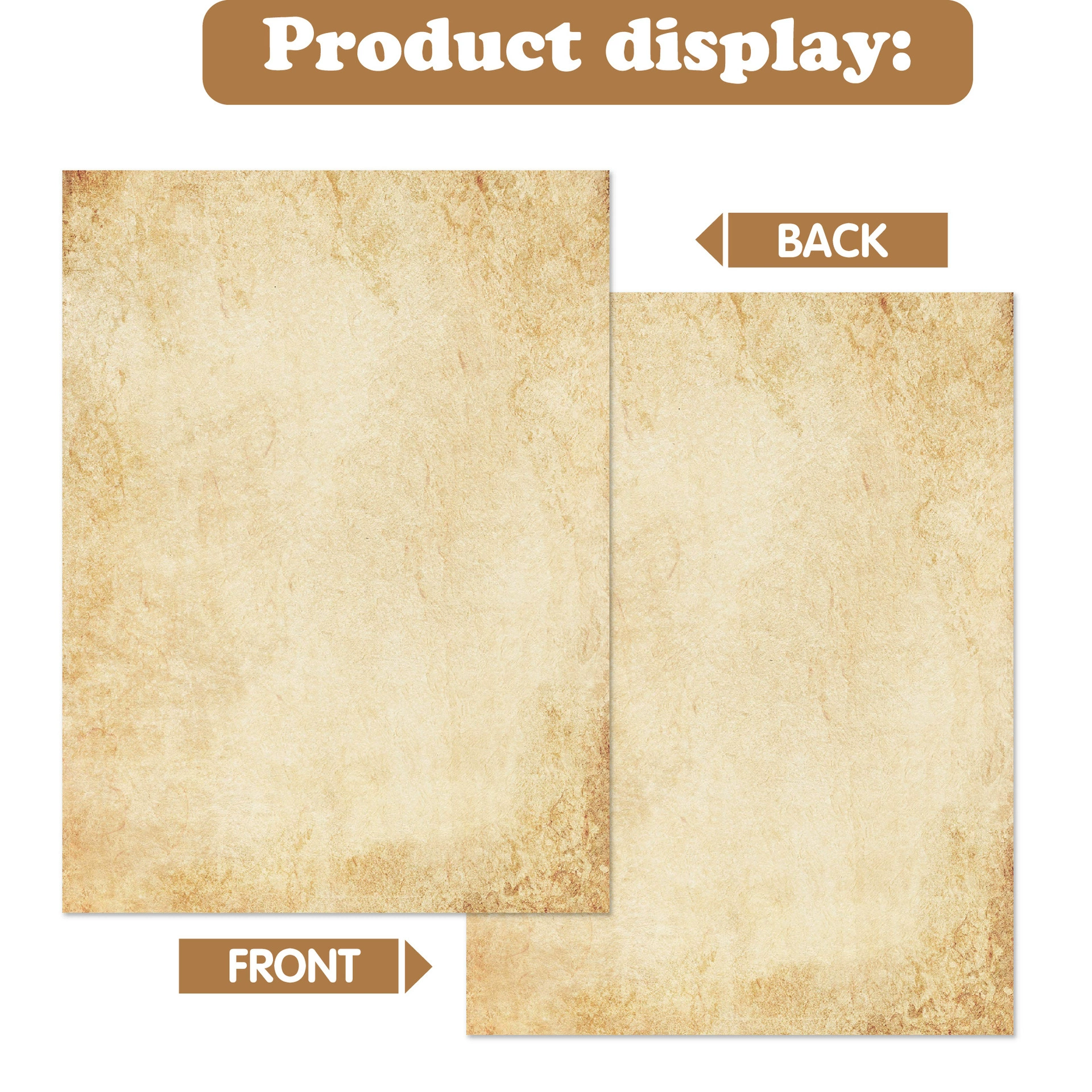 Amazon retro material paper printing paper 60 blank A4 double-sided letterhead writing DIY hand note decorative letter paper