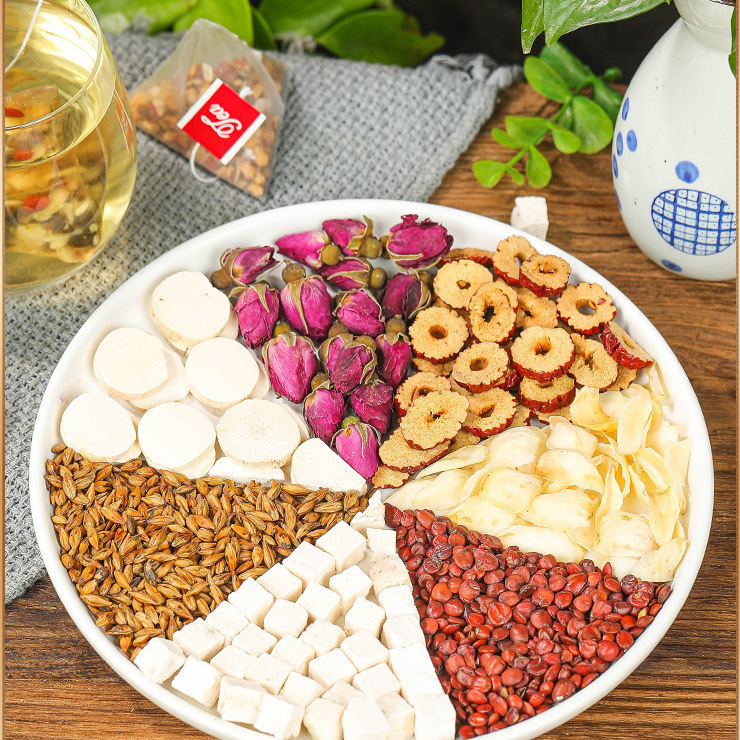 中药奶茶配方饮品组合玫瑰花茶枸杞茶花茶女奶茶配方组合养生茶包|undefined