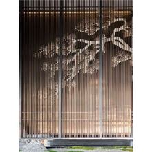 新中式高端迎客松大型悬挂假树会所酒店装饰枯树吊挂仿真牙签松树