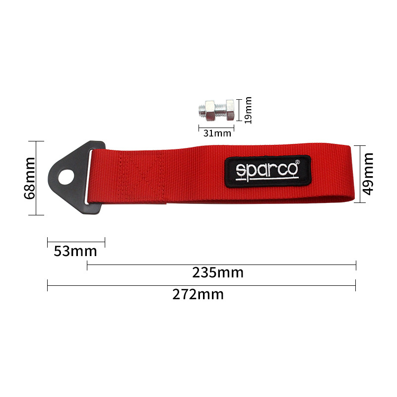 Cuerda de Remolque para Automóvil de Nylon, Decorativo, para Automóviles image 3