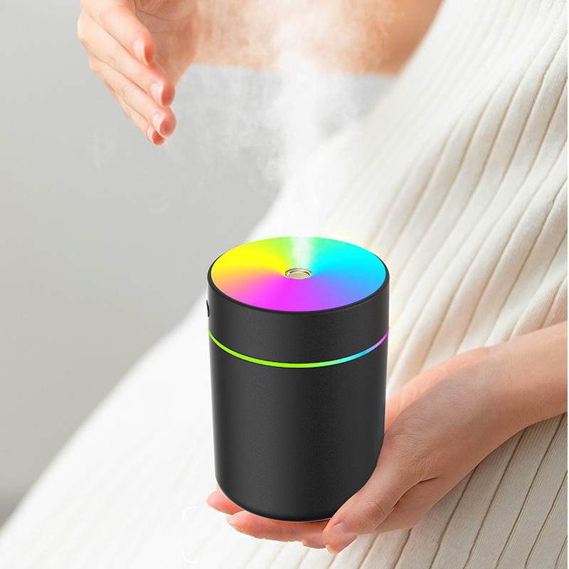 Nuevo colorido transfronterizo humidificador de copa de color mini atomizador de dormitorio portátil humidificador de purificación de aire USB