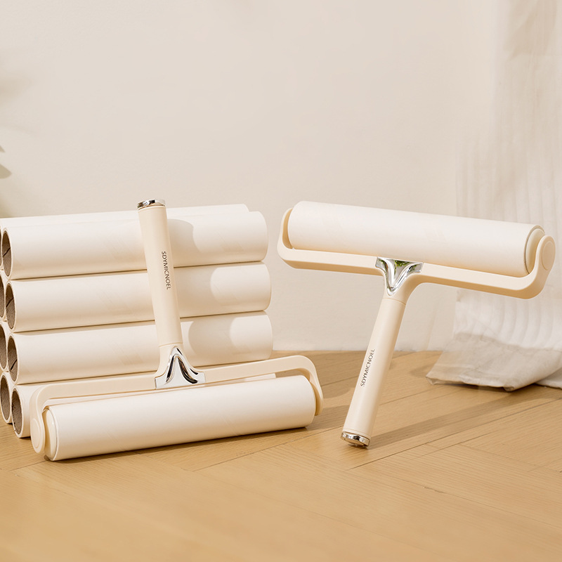 Roller adhesivo para reemplazar papel desgarrado cepillo rodante para ropa polvo de mascotas limpieza de pelo artefacto de eliminación de pelo doméstico image 5