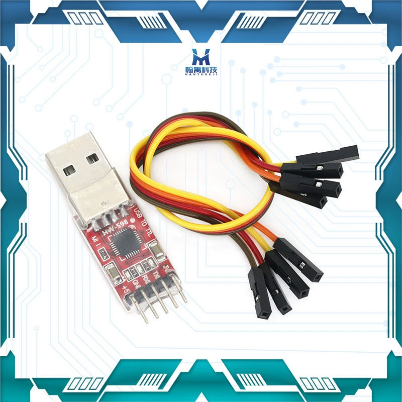 Модуль CP2102 / USB-to-TTL / USB-порт переходник / UART модуль, драйвер загрузчика STC