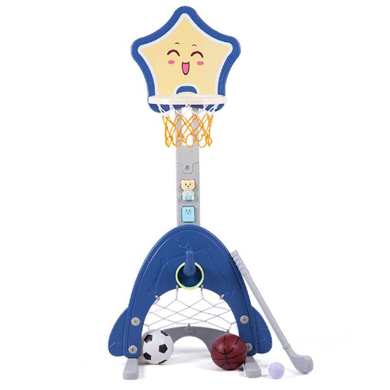 Marco de baloncesto para niños bastidor de tiro interior cesta de Casa ajustable bebé niño deportes educativos baloncesto rack de juguete