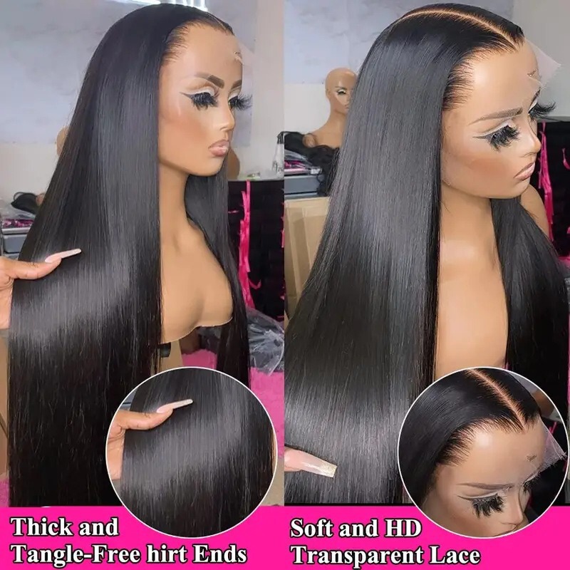 2025 Lace Bob Wig Set Independent Station Hot Selling Front Lace Long Hair Full Head Wig Set Ready for Delivery