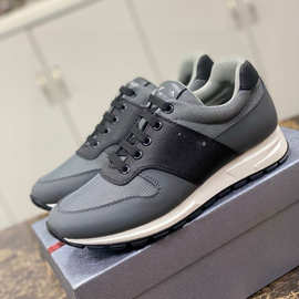2023欧洲新款休闲百搭潮流休闲鞋运动运动鞋男鞋时尚透气男士