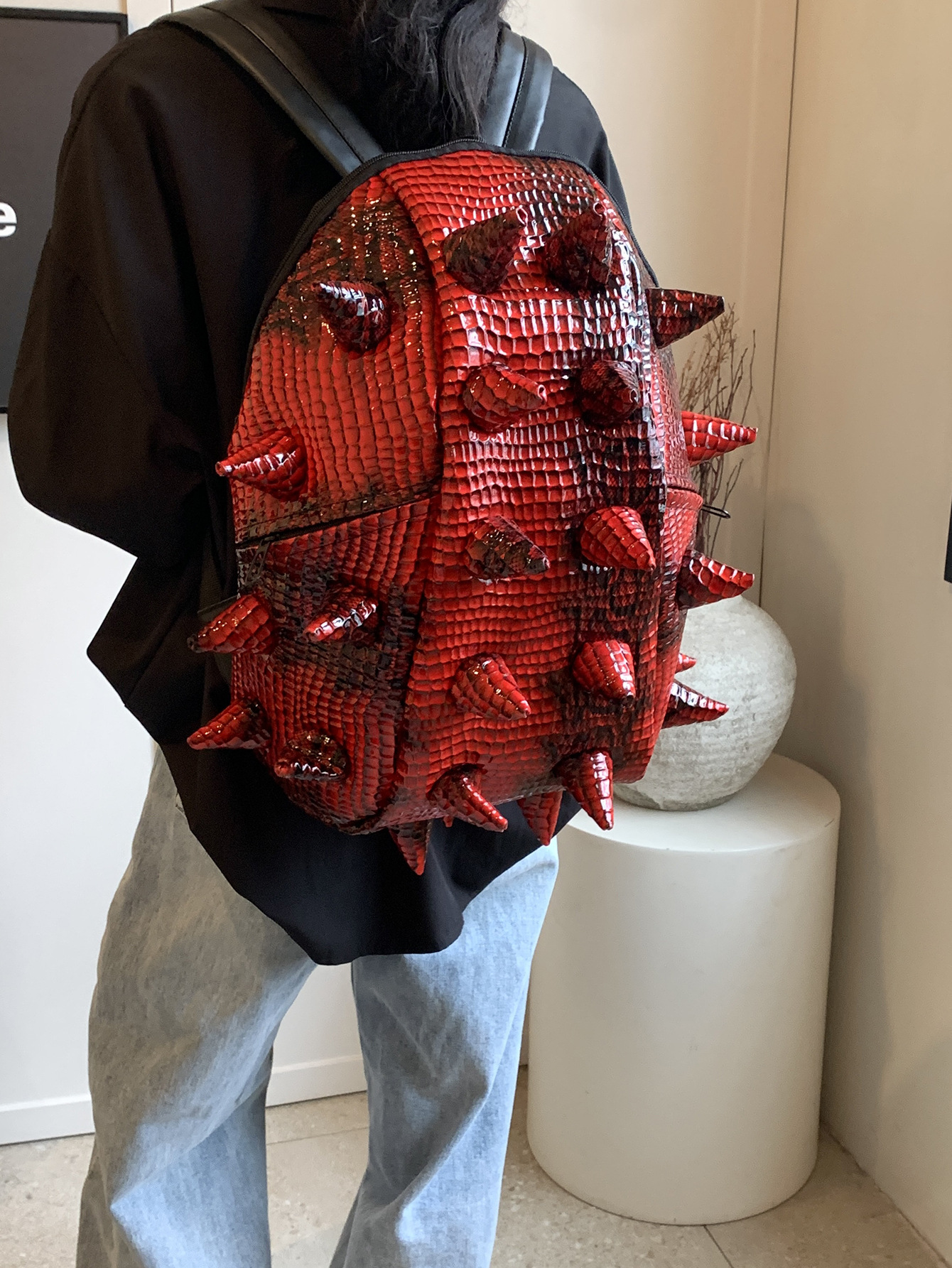 Bolsa de comercio exterior transfronterizo, mochila de gran capacidad, mochila de estudiantes, mochila de viaje, nicho