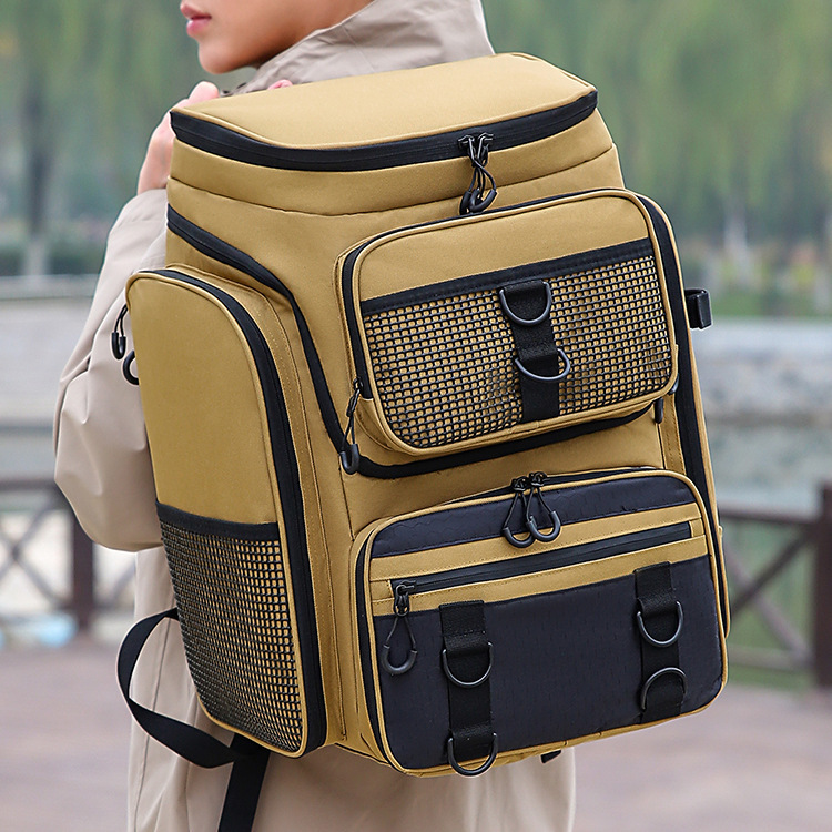Capacious waterproof wear-resistant climbing backpack