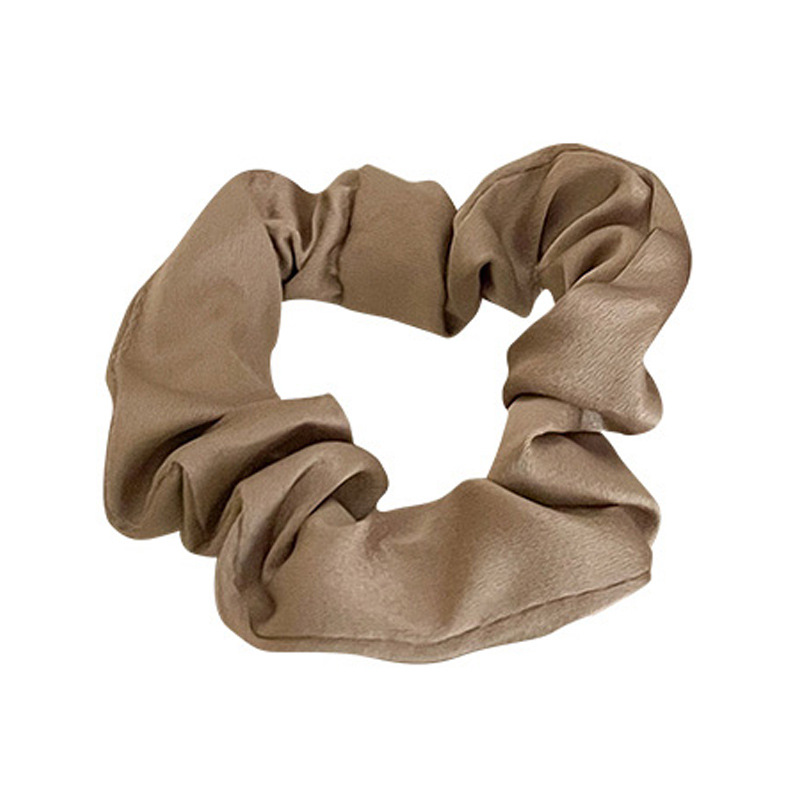 Coleteros de seda para mujer, bandas elásticas para el cabello, lazos para el cabello modernos y novedosos de 2025, accesorios para el cabello duraderos.