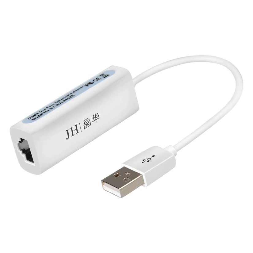 Jinghua USB2.0 кабельная сетевая карта Внешний ремень сетевая карта интерфейс USB в RJ45 сетевой кабель преобразователь оптом